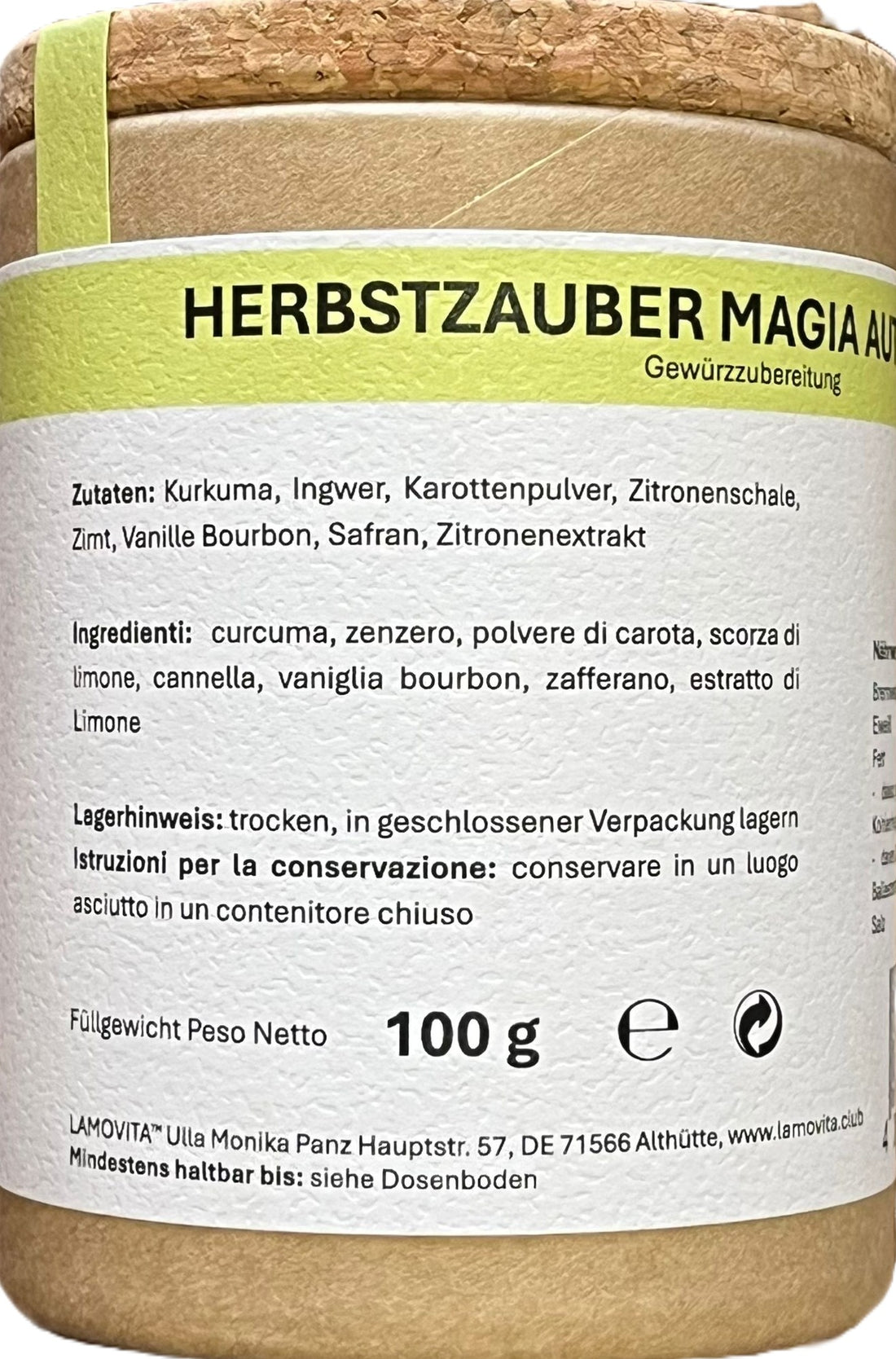 MAGIA AUTUNNALE - Gewürzzauber Herbst &amp; Winter