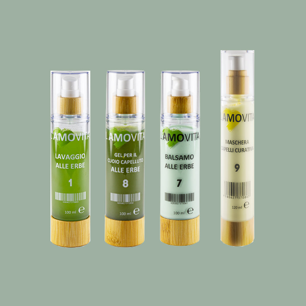 3-Monat-SET 5 ... Kopfhaut, Haare, Volumen, Glanz, Haarwuchs